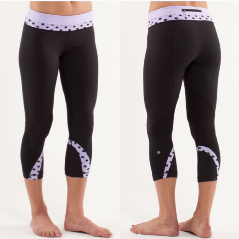 Lululemon Inspire Crop II Lilac High Noon Legging
